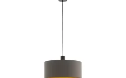 Stora Taklampor Ø50-69 Cm < Eglo Concessa Taklampa 53cm Cappuccino/Guld