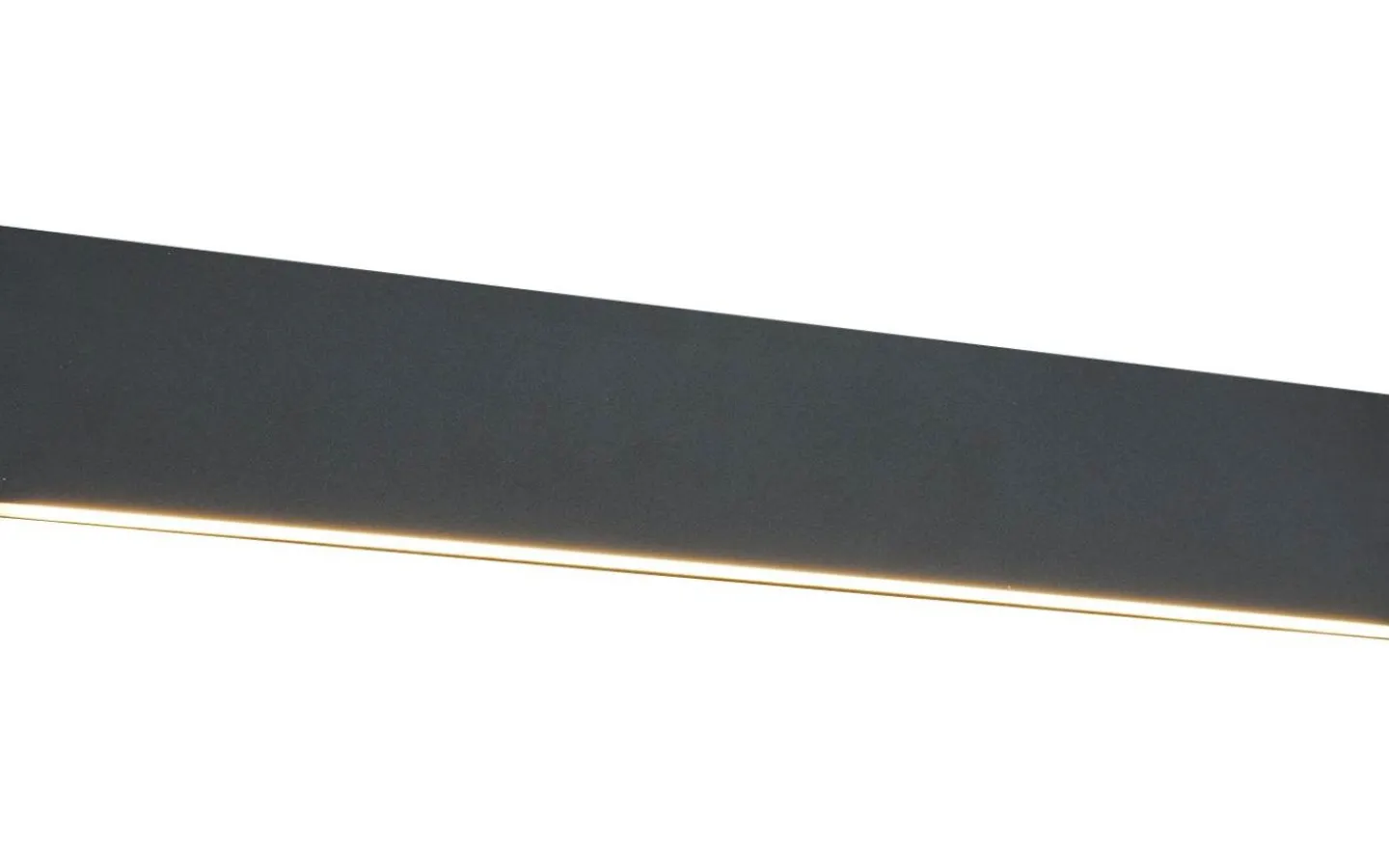 Lampetter-Trio Lighting Concha Vägglampa LED 47cm antracit