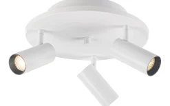 Runda Takspotlights|Takspot Med 3 Lampor-Aneta Concord Takspotlight 34cm LED 3x7W 3000K Vit