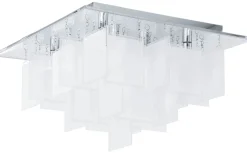 Plafonder < Eglo Condrada Plafond 47cm Krom