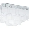 Plafonder-Eglo Condrado Plafond 77cm Krom
