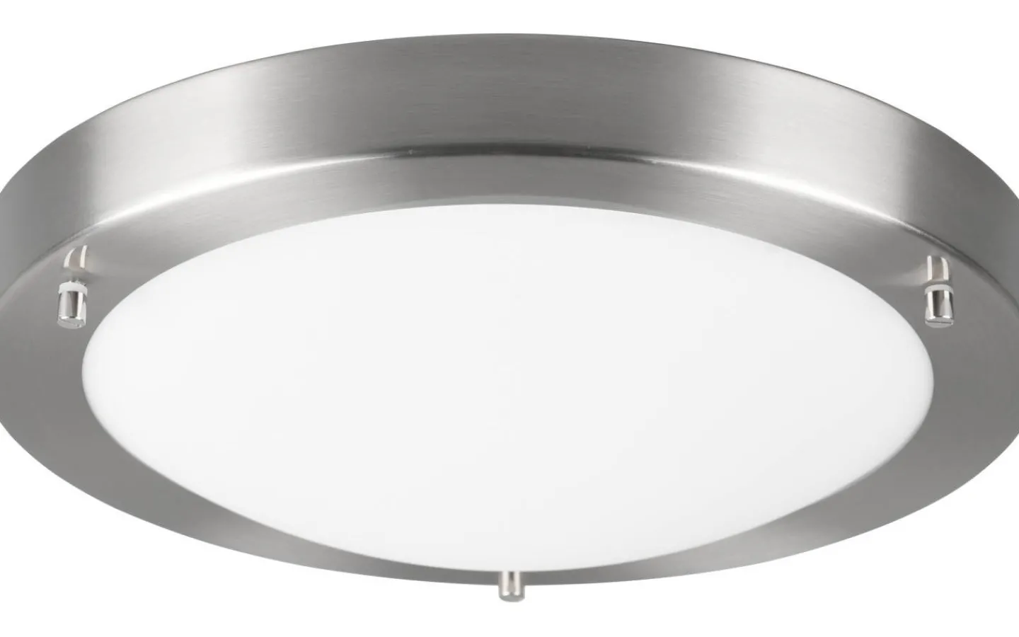 Badrumslampor Tak < Trio Lighting Condus H2O Plafond E27 borstad stål IP44