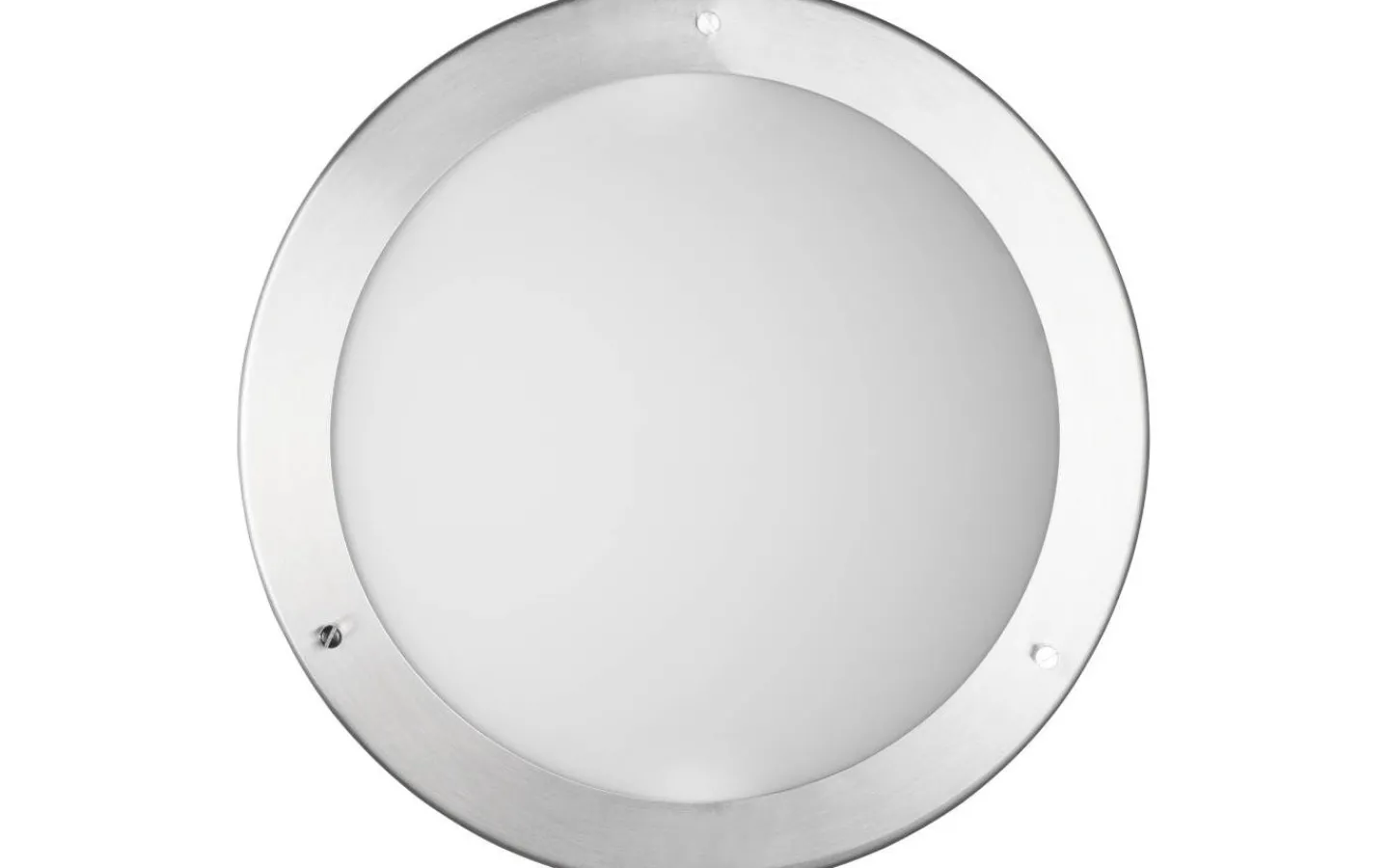 Badrumslampor Tak < Trio Lighting Condus H2O Plafond E27 borstad stål IP44