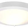 Badrumslampor Tak < Trio Lighting Condus H2O Plafond E27 vit IP44
