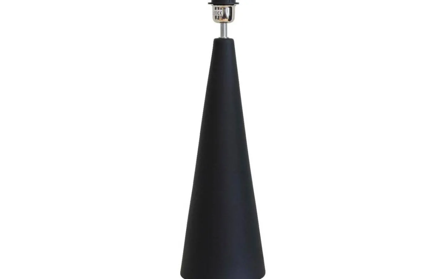 Lampfötter-Hallbergs Cone Lampfot 53cm Matt Svart