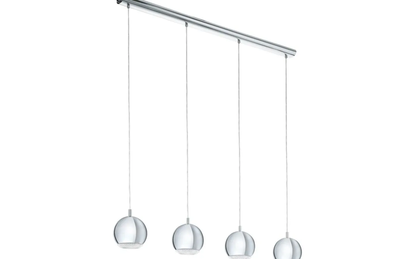 Avlånga Taklampor < Eglo Conessa Taklampa 101cm GU10 LED 3000K 4x3W Krom