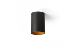 Takspot Med 1 Lampa-Rendl Connor Takspotlight 7cm GU10 Svart/Guld