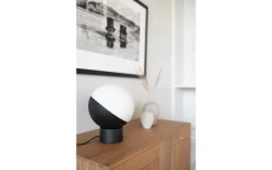 Bordslampor-Globen Lighting Contur Bordslampa 25cm Svart/Vit