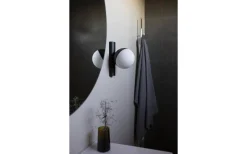 Badrumslampor Vägg|Lampetter < Globen Lighting Contur Vägglampa 15cm IP44 Svart/Vit