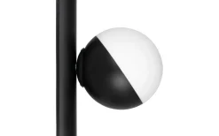 Badrumslampor Vägg|Lampetter < Globen Lighting Contur Vägglampa 15cm IP44 Svart/Vit