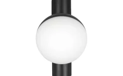 Badrumslampor Vägg|Lampetter < Globen Lighting Contur Vägglampa 15cm IP44 Svart/Vit