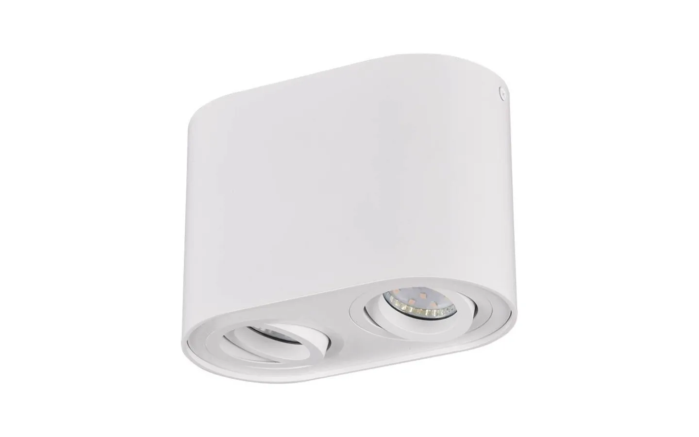 Takspot Med 2 Lampor < Trio Lighting Cookie Takspotlight 2-delad GU10 mattvit