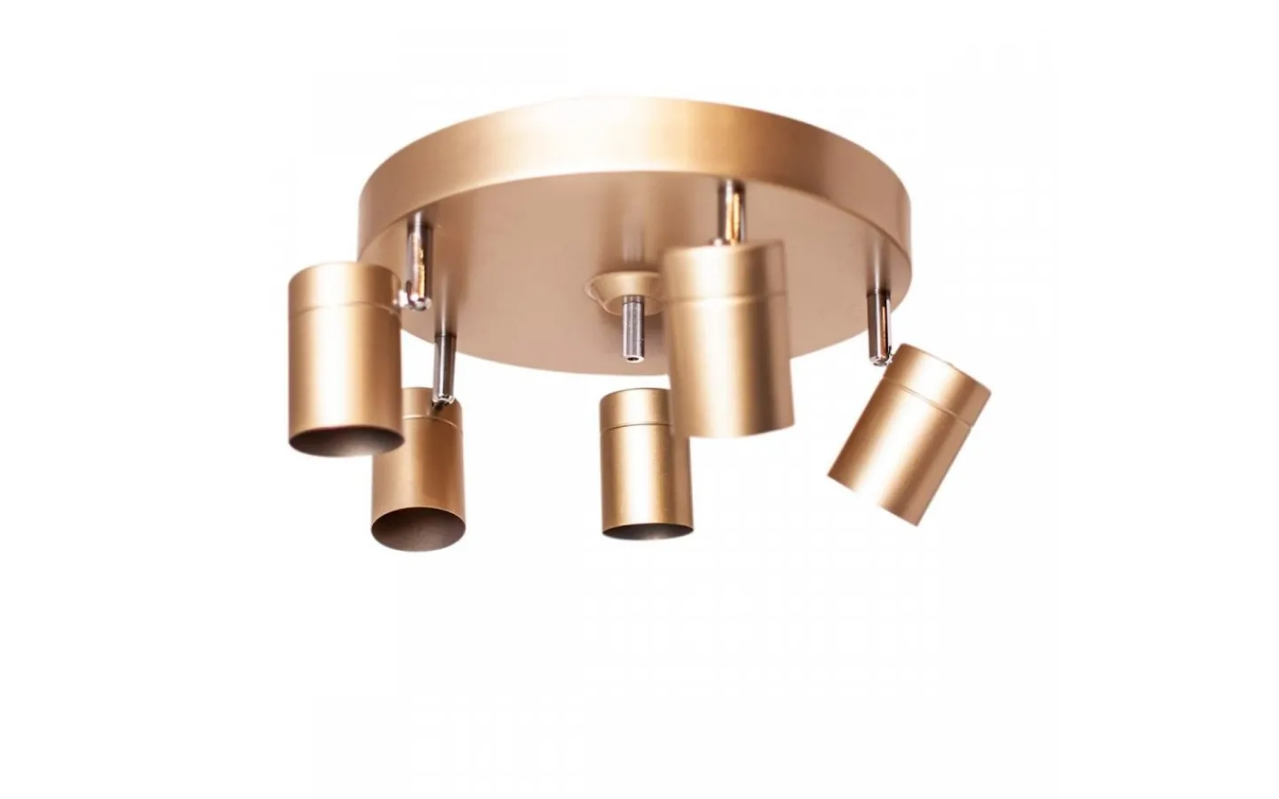 Hall & Trappa|Runda Takspotlights < By Rydens Correct Takspotlight 30cm 5L Guld