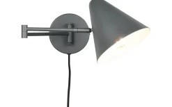 Läslampor-Trio Lighting Cosima Vägglampa E14 antracit