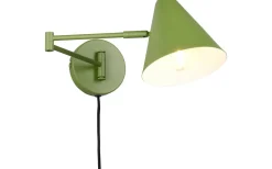Läslampor-Trio Lighting Cosima Vägglampa E14 grön