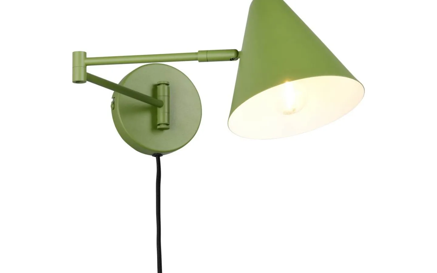 Läslampor-Trio Lighting Cosima Vägglampa E14 grön