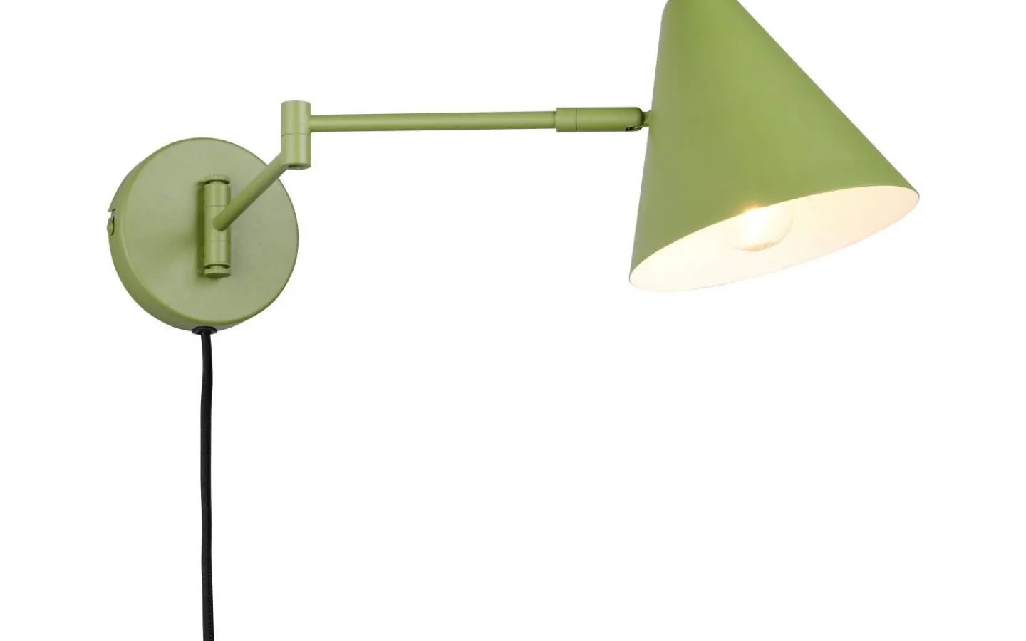 Läslampor-Trio Lighting Cosima Vägglampa E14 grön