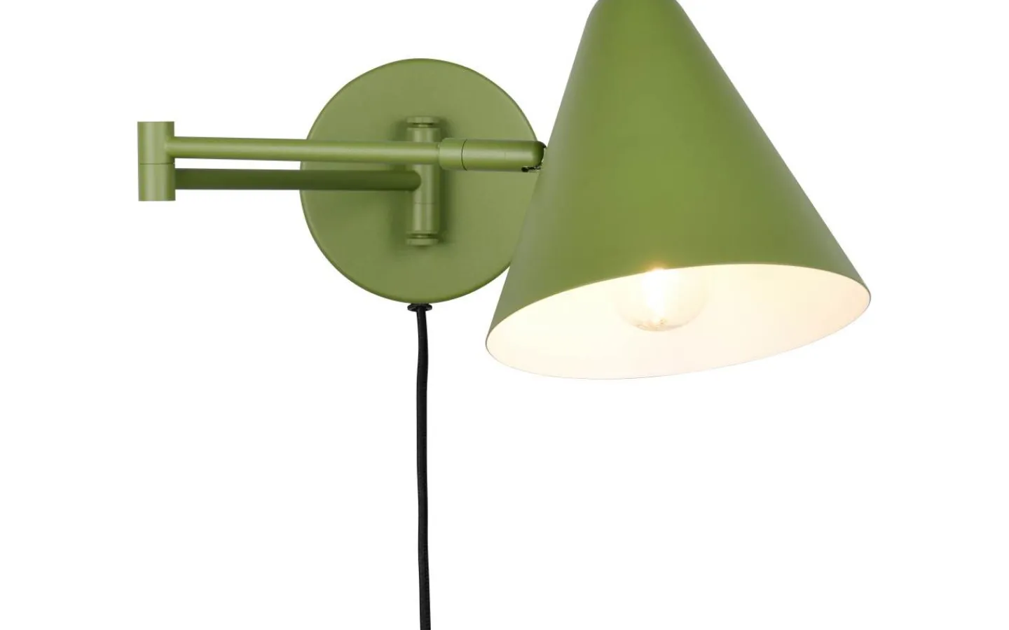Läslampor-Trio Lighting Cosima Vägglampa E14 grön