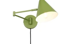 Läslampor-Trio Lighting Cosima Vägglampa E14 grön