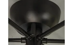 Hall & Trappa|Sovrum < Aneta Cosmos Plafond 53cm Svart/Rök