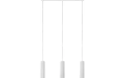 Avlånga Taklampor-Markslojd Costilla Taklampa 68cm Vit