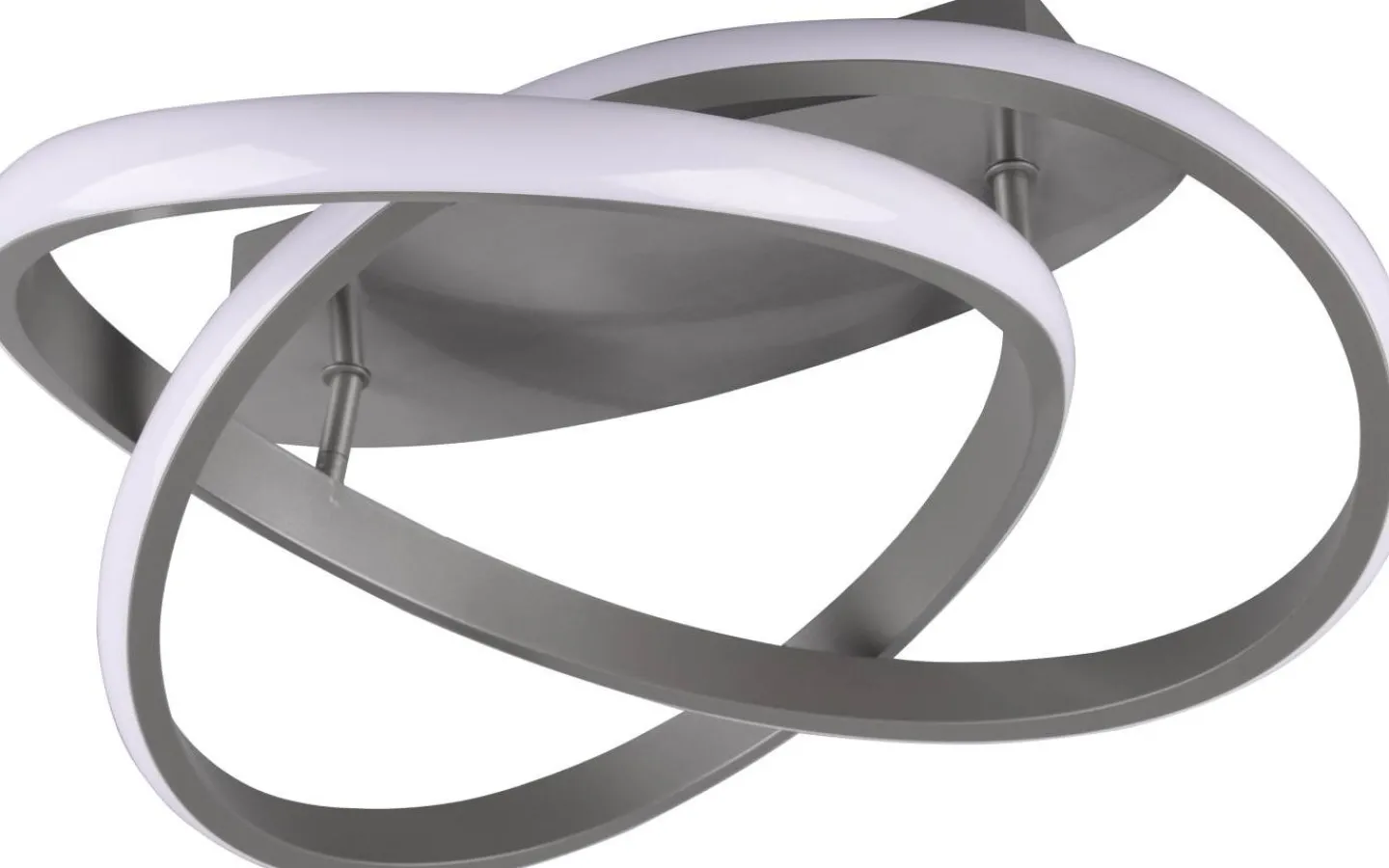 Plafonder-Reality Course Plafond LED i borstat stål 4000K