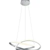 Stora Taklampor Ø50-69 Cm-Reality Course Taklampa LED i borstat stål