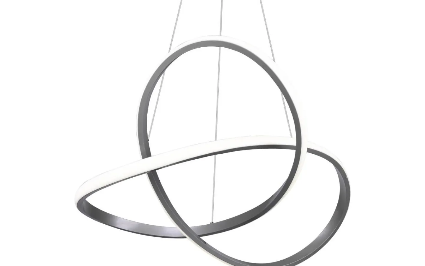 Stora Taklampor Ø50-69 Cm < Reality Course Takpendel LED i borstat stål 4000K