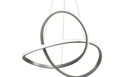 Stora Taklampor Ø50-69 Cm < Reality Course Takpendel LED i borstat stål 4000K