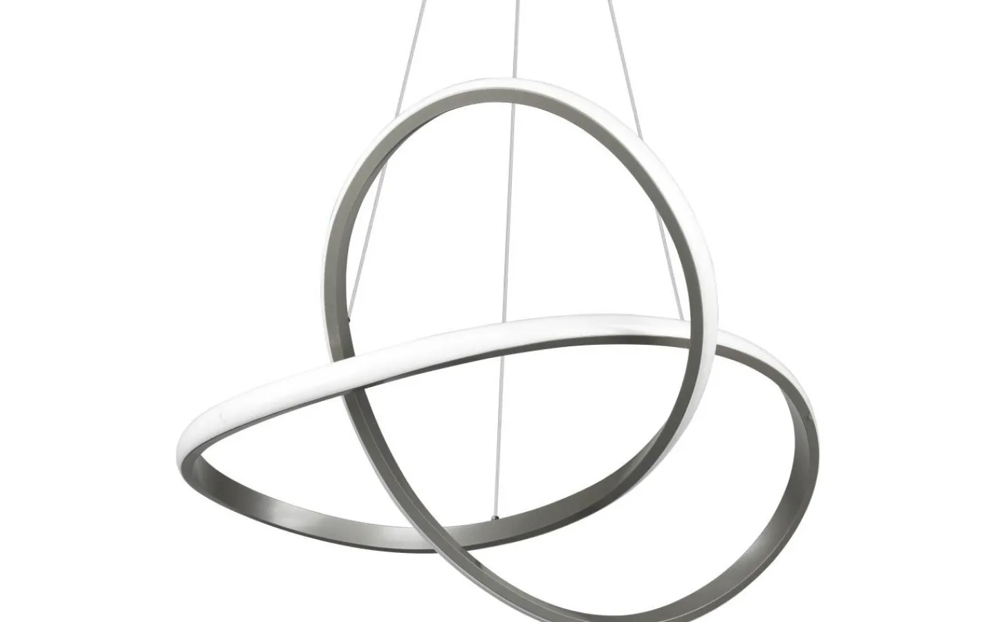 Stora Taklampor Ø50-69 Cm < Reality Course Takpendel LED i borstat stål 4000K