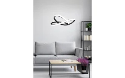 Stora Taklampor Ø50-69 Cm < Reality Course Takpendel LED mattsvart 4000K