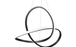 Stora Taklampor Ø50-69 Cm < Reality Course Takpendel LED mattsvart 4000K