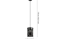 Fönsterlampor < Eglo Cremella Fönsterlampa 18cm Svart