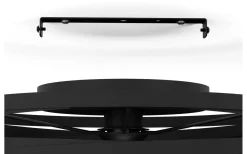 Plafonder < Eglo Cremella Plafond 37cm Svart