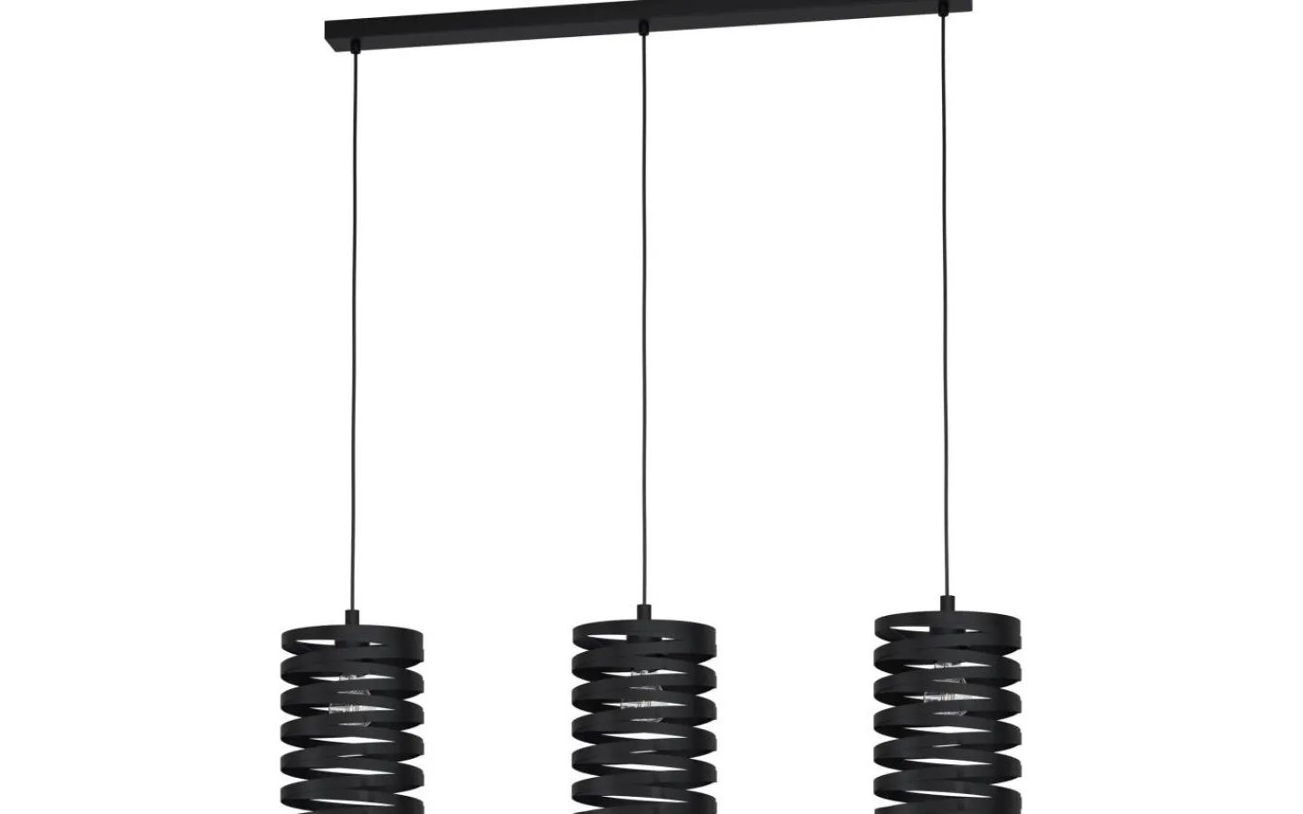 Avlånga Taklampor < Eglo Cremella Taklampa 94cm Svart