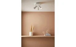Hall & Trappa|Runda Takspotlights < Markslojd Crest Takspotlight 36cm 3L Vit