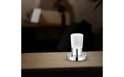 Barnrum|Bordslampor < Trio Lighting Cristo Bordslampa LED krom/mattglas
