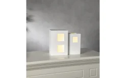 Bordslampor < Star Trading Cube Bordslampa E14 25cm Vit