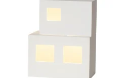 Bordslampor < Star Trading Cube Bordslampa E14 25cm Vit