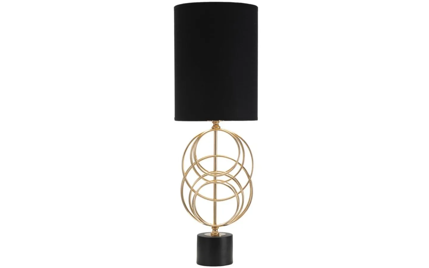 Bordslampor-Mauro Ferretti Cubo Bordslampa 65cm Guld/Svart