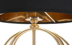 Bordslampor-Mauro Ferretti Cubo Bordslampa 65cm Guld/Svart