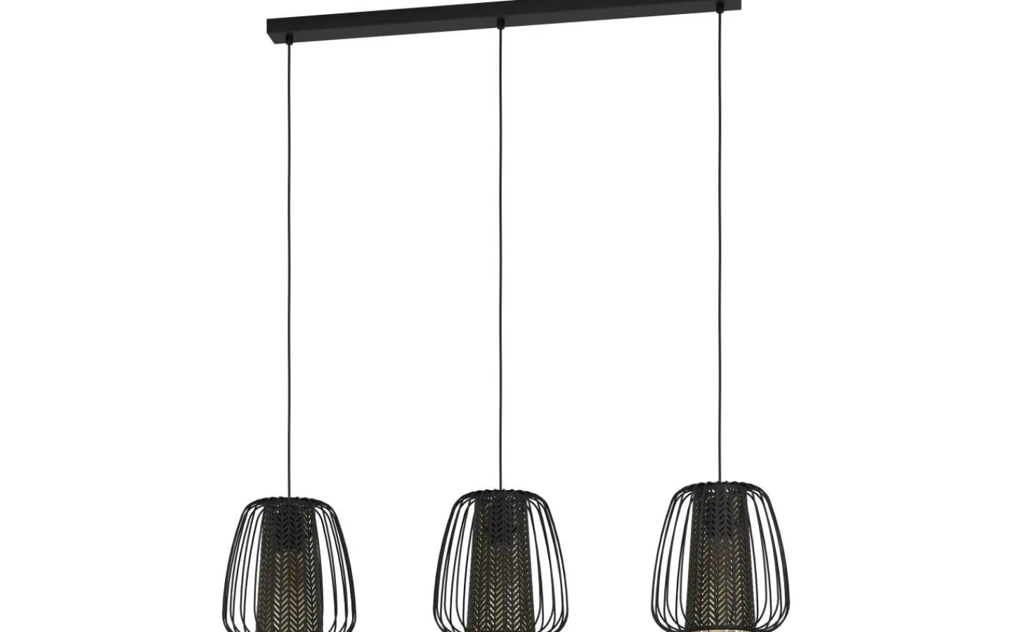 Avlånga Taklampor < Eglo Curasao Taklampa 100cm Svart