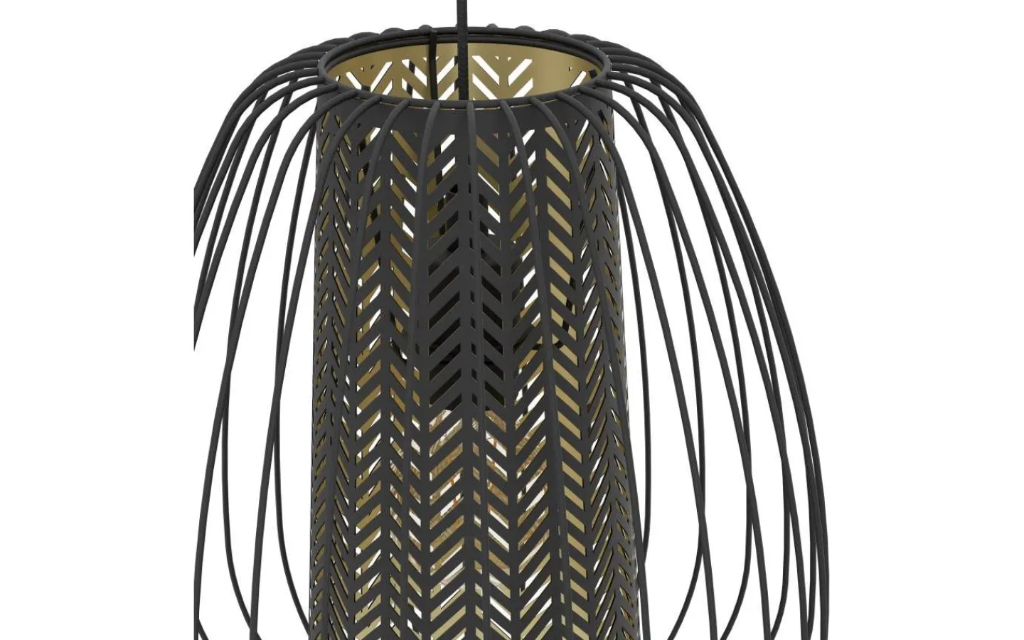 Avlånga Taklampor < Eglo Curasao Taklampa 100cm Svart