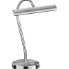 Skrivbordslampor-Trio Lighting Curtis Skrivbordslampa LED i borstat stål