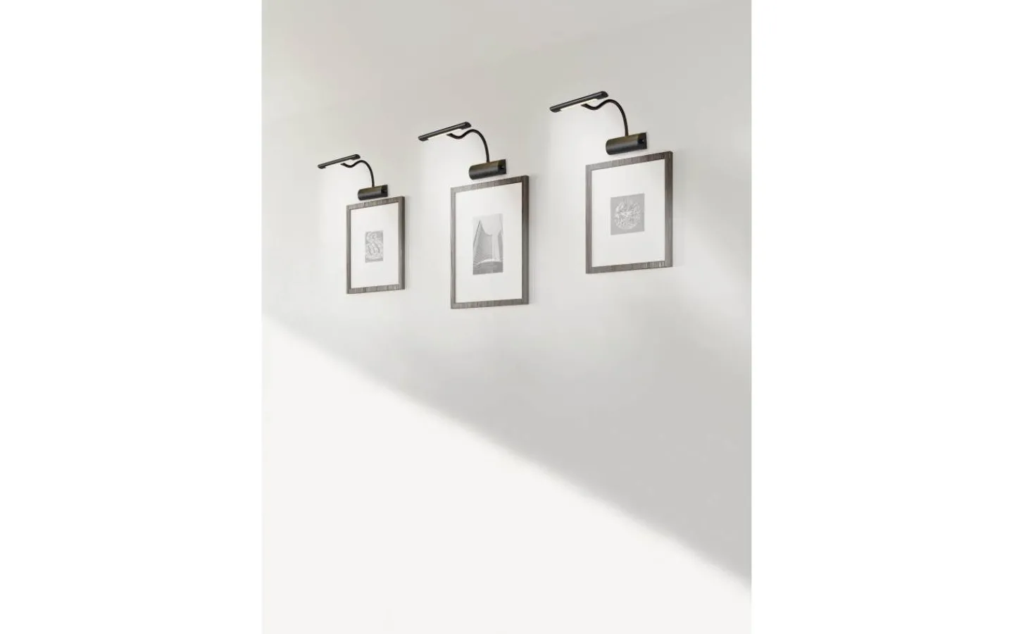 Tavelbelysning < Trio Lighting Curtis Tavellampa LED mattsvart