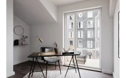 Skrivbordslampor-By Rydens Curve Bordslampa 50cm Matt Guld