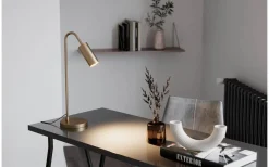 Skrivbordslampor-By Rydens Curve Bordslampa 50cm Matt Guld