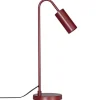 Skrivbordslampor < By Rydens Curve Bordslampa 50cm Matt Mörkröd