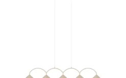 Avlånga Taklampor < Globen Lighting Curve Taklampa 165cm Beige