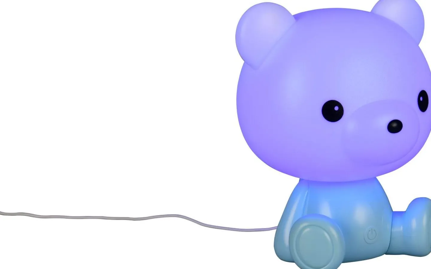 Nattlampor|Barnrum < Reality Cutie Bordslampa LED ljusblå RGB